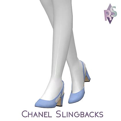 sims4 renorasims x slyd shoes yf chanel theslingback|Renorasims.